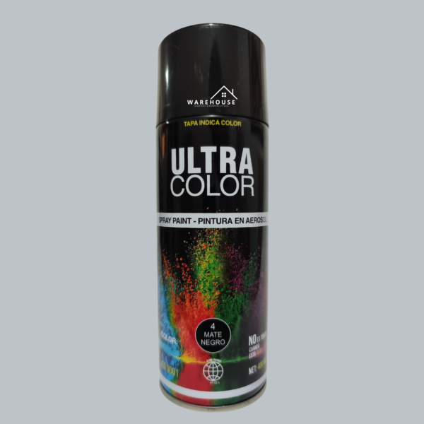 AEROSOL 400G NEGRO MATE #4