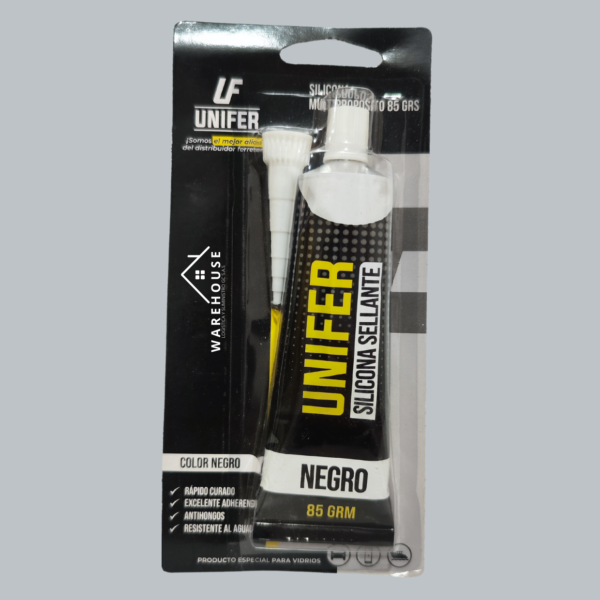 SILICONA NEGRA MULTIUSOS 85 GRM